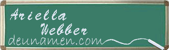 Ariella Webber Visitenkarte